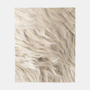 Cobertor De Velo Lã Branca Textura Fluffy Fundo