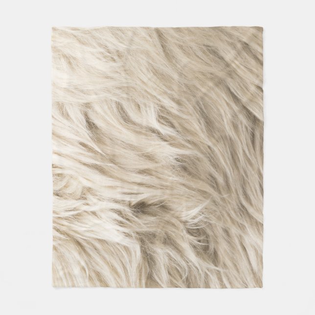 Cobertor De Velo Lã Branca Textura Fluffy Fundo (Frente)