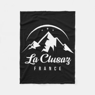 Cobertor De Velo La Clusaz France Ski Resort Skiting Snowboard So