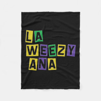 Cobertor De Velo La Weezy Ana Mardi Gras Louisiana La Weezy Ana Car
