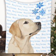 Labrador de Natal do Laboratório Amarelo