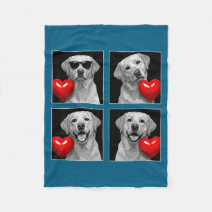 Cobertor De Velo Labrador Retriever Engraçado Fotocabine Amante de