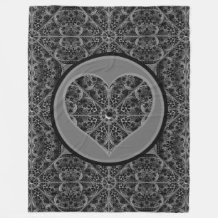 Cobertor De Velo Lace cerâmico Preto