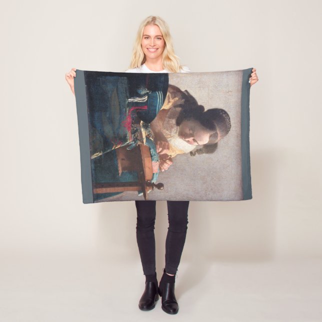 Cobertor De Velo Lacemaker, Johannes Vermeer, 1669-1670 (In Situ)