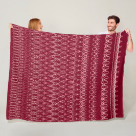 Cobertor De Velo Laço burgundy causa-simples