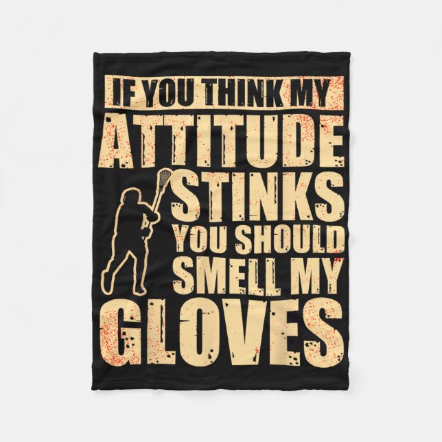 Cobertor De Velo Lacrosse Goalie Lacrosse Luvas Stick Lax Goalie (Frente)