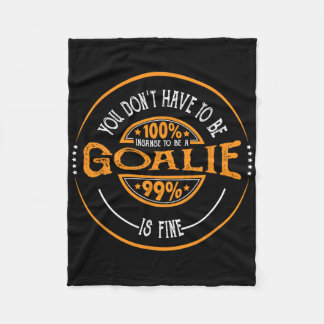 Cobertor De Velo Lacrosse Goalkeeper Lax Player Funny Lacrosse Goal