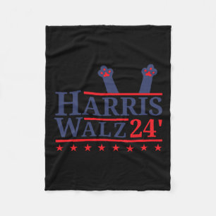 Cobertor De Velo Lady Gato Sem Fios Para Kamala Harris Tim Wheimer