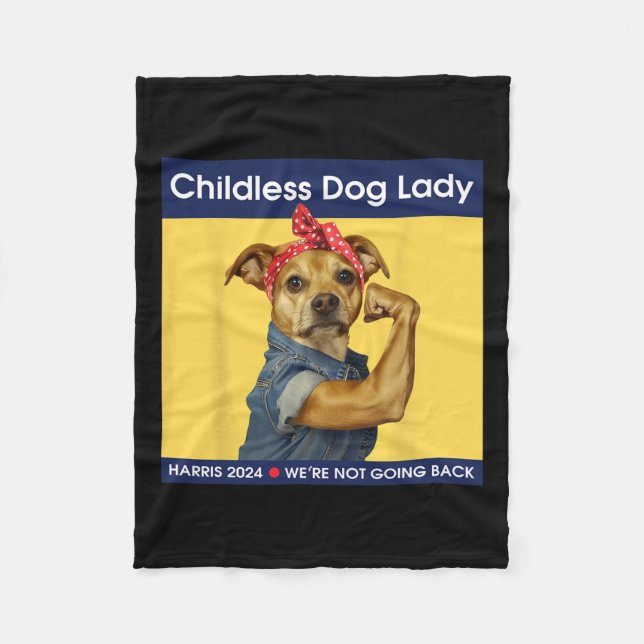 Cobertor De Velo Lady Kamala-harris 2024 (Frente)