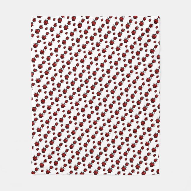 Cobertor De Velo Ladybug Blanket Ladybug Talybug Ladybird (Frente)