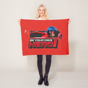 Cobertor De Velo Ladybug & Tikki Seja Seu Próprio Herói!