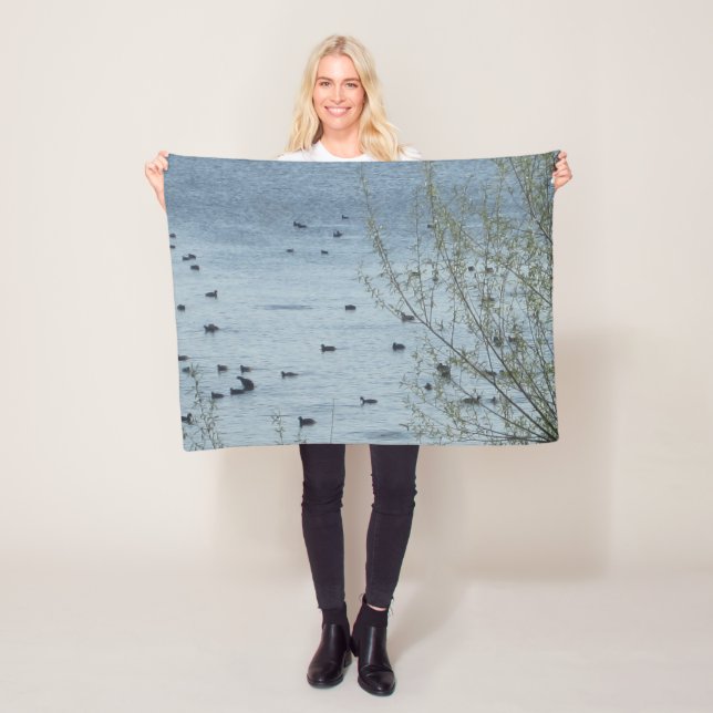 Cobertor De Velo Lago Birds Fleece Blanket (In Situ)