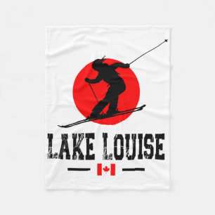 Cobertor De Velo Lago Louise Canada Ski Resort Rocky Mountain Skii