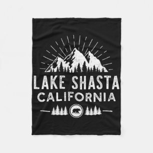 Cobertor De Velo Lago Shasta Califórnia - Esqui na Montanha Caminha