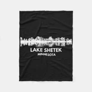 Cobertor De Velo Lago Shetek Viagem Minnesota Divertida Caçada de V