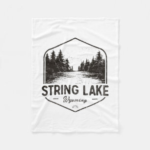 Cobertor De Velo Lago String Wyoming Exteriores Vintage 4