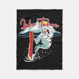 Cobertor De Velo Lago Tahoe Sierra Nevada California Snowboard S