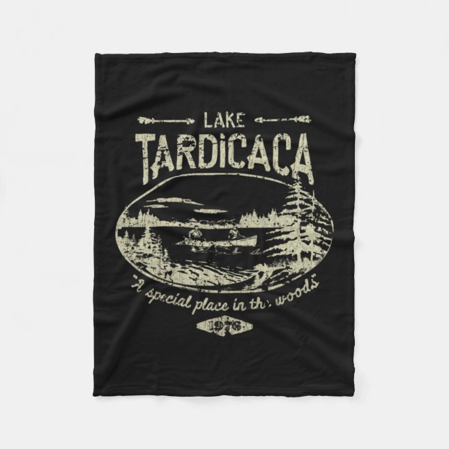 Cobertor De Velo Lago Tardicaca - Vintage (Frente)