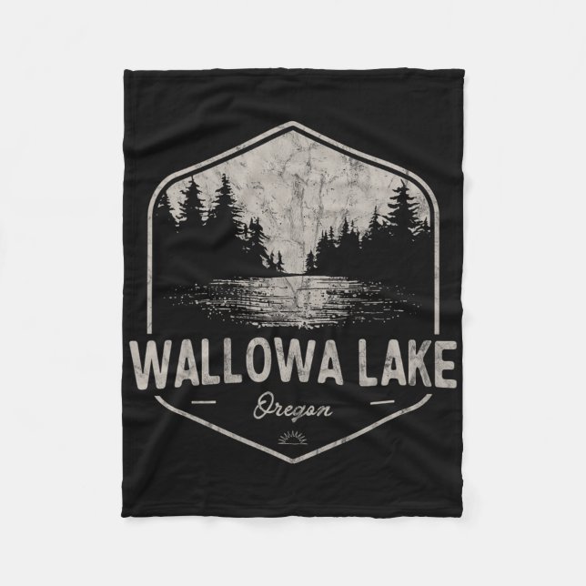 Cobertor De Velo Lago Wallowa Oregon Exteriores Antigo  (Frente)