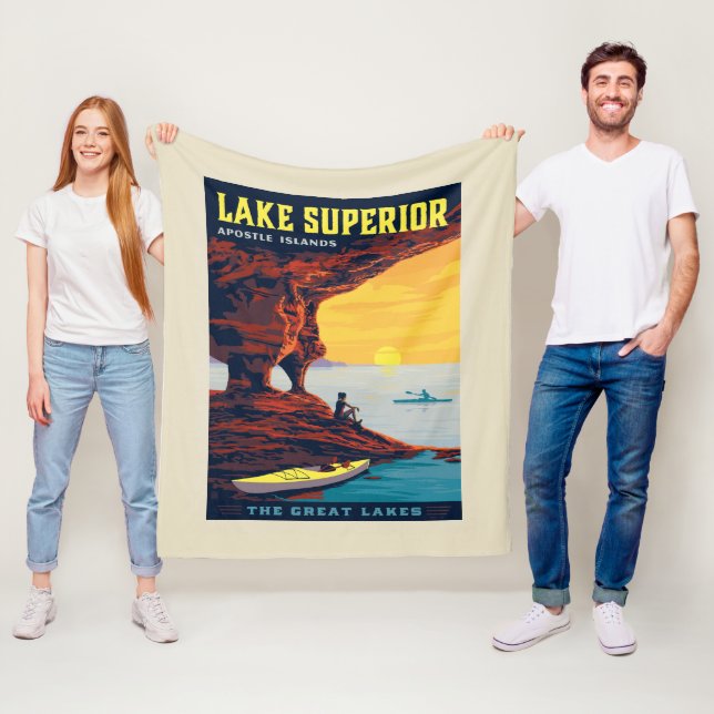 Cobertor De Velo Lagos excelente | Lago Superior (In Situ)