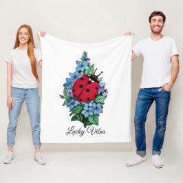 Cobertor De Velo Lagybird Cute De Cana-De-Vinho Com Flores Selvagen