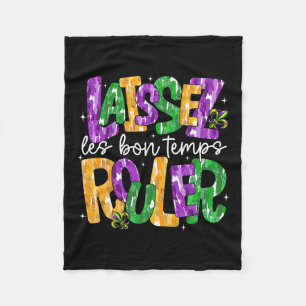 Cobertor De Velo Laissez Les Bons Temps Rouler Deixe os Bons Temps