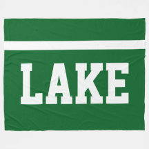 LAKE Branco Ousado Listra de Texto Esportivo em Ve