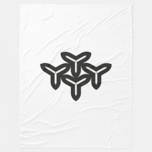 Cobertor De Velo Lâminas Góticas Fleece Blanket