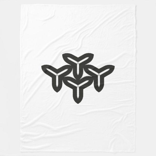 Cobertor De Velo Lâminas Góticas Fleece Blanket (Frente)