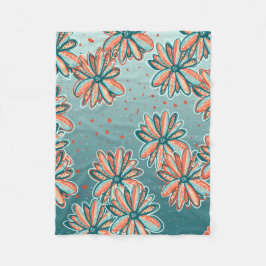 Cobertor De Velo Lança-lenha, Laranja Blossomo por Lisa Casineau