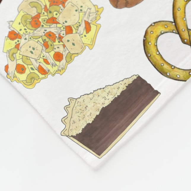 Cobertor De Velo Lancaster, Comidas holandesas Amish da PA, Pensilv (Quina)