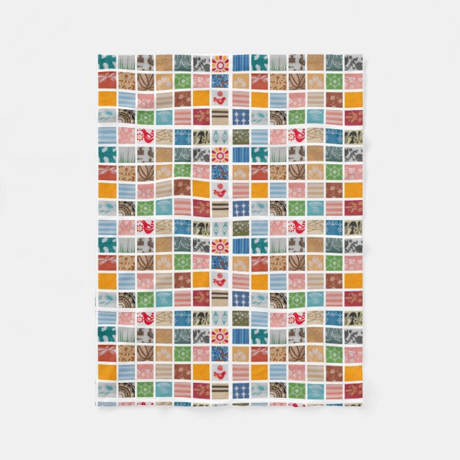 Cobertor De Velo Lance jazzístico do velo de Pyrex (Frente)