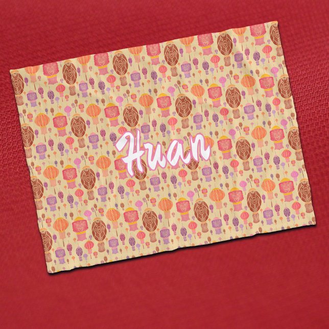 Cobertor De Velo Lanternas Chinesas Coloridas (Criador carregado)