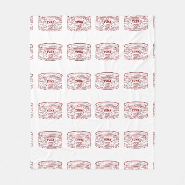 Cobertor De Velo Latas de atum (Frente)