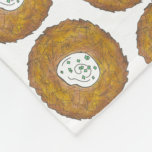 Cobertor De Velo Latkes Potato Pancake Hanukkah Comida de Feriado J<br><div class="desc">Design apresenta um marcador original ilustrativo de uma deliciosa panqueca de batata latke revestida com creme azedo, um grampeador na cozinha judaica. Ideal para Hanukkah, ou como presente para seu alimento favorito. Este design latke também está disponível em outros produtos. Muitos designs adicionais estão também disponíveis neste compro! Não vê...</div>