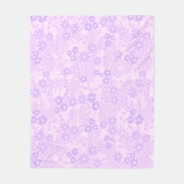 Cobertor De Velo Lavanda Botânica II