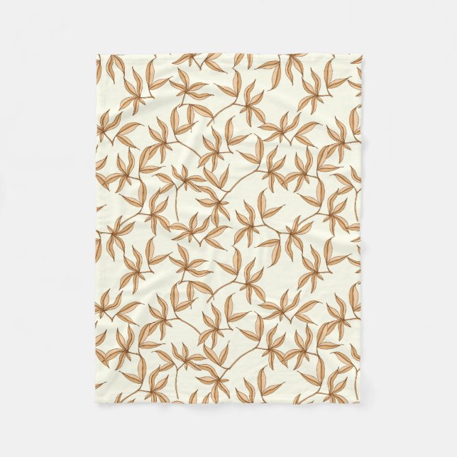 Cobertor De Velo Leafy Pattern (Frente)