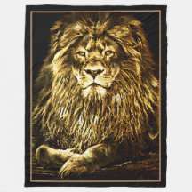 Leão Dourado majestoso