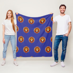 Cobertor De Velo Leão Majestoso – Rei do Poder e da Autoridade