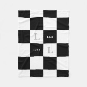 Cobertor De Velo Leão Nome Crianças Personalizadas Unisex Nome do N