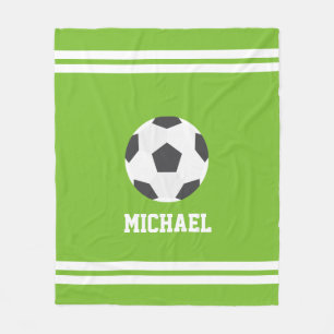 Cobertor De Velo Legal Futebol e crianças personalizadas