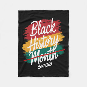 Cobertor De Velo Legal História Negra Mês A Cada Mês 24_7_365 Homen