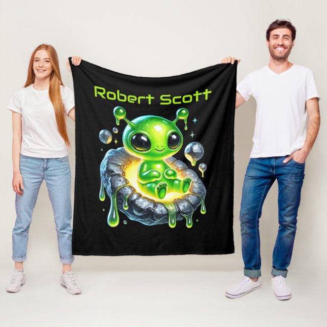 Cobertor De Velo Legal rapazes da alienígena espacial (In Situ)