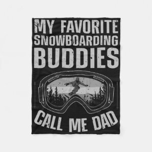 Cobertor De Velo Legal Snowboard Art Men Pai Padre Snowboard Sno