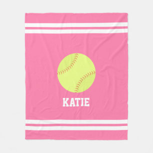 Cobertor De Velo Legal Softball Presos Crianças Personalizadas