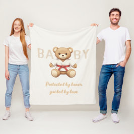 Cobertor De Velo Legendary Red Belt Judo Bear – Baby Shower