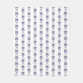 Cobertor De Velo Leia mais livros Halloween Ghost Purple