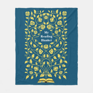 Cobertor De Velo Leitura de Cobrir de Livro de Vintagem Personaliza