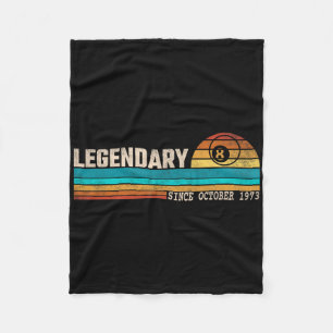 Cobertor De Velo Lenda Do Jogador Billiard Desde Outubro De 1973 Bi