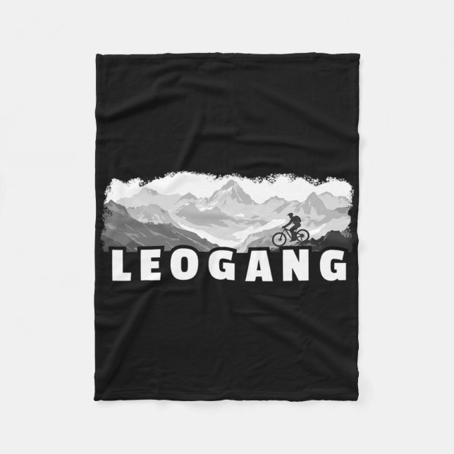 Cobertor De Velo Leogang Austria Mountain Biking Mtb Cycling  (Frente)